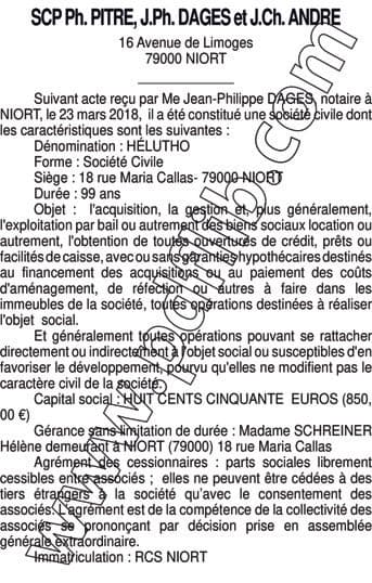 Contenu publication