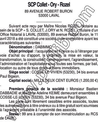 Contenu publication