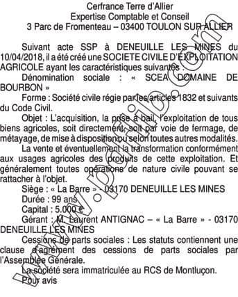 Contenu publication