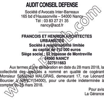 Contenu publication