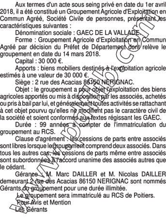 Contenu publication