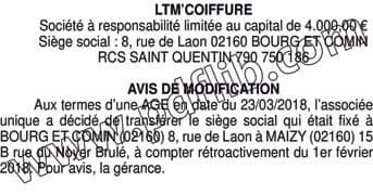 Contenu publication