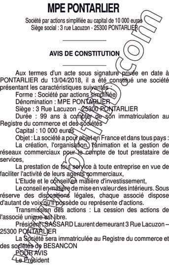 Contenu publication