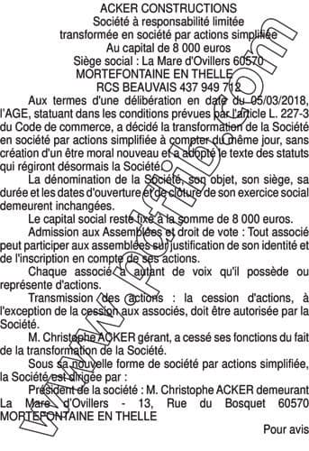 Contenu publication