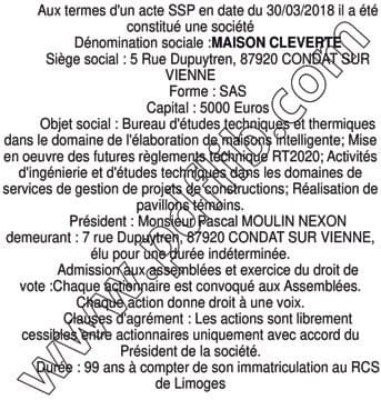 Contenu publication