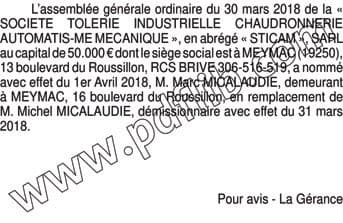 Contenu publication