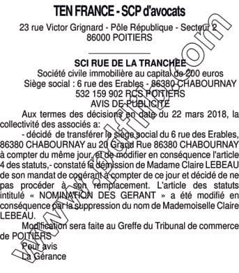 Contenu publication