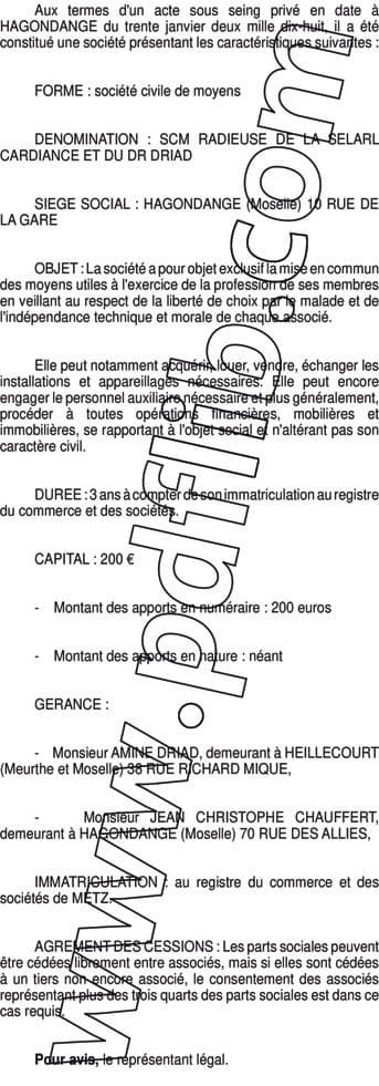 Contenu publication