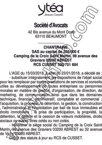 Contenu publication