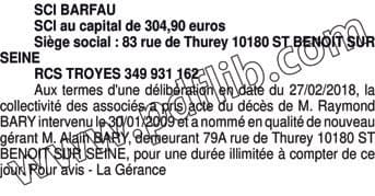 Contenu publication
