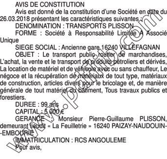 Contenu publication