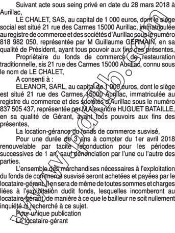Contenu publication