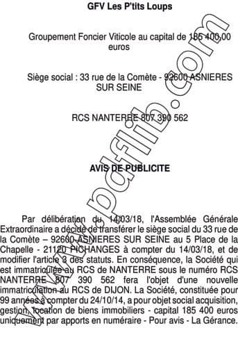 Contenu publication