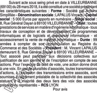 Contenu publication