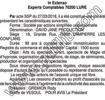Contenu publication