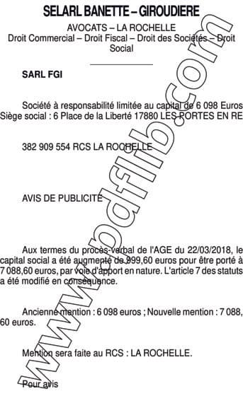 Contenu publication