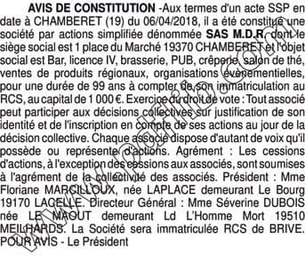 Contenu publication