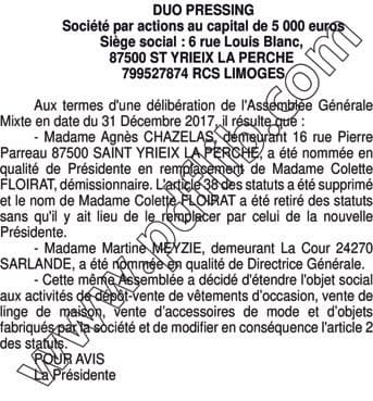 Contenu publication