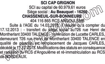 Contenu publication