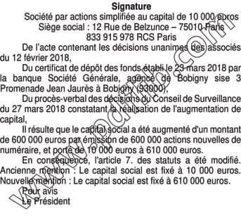 Contenu publication