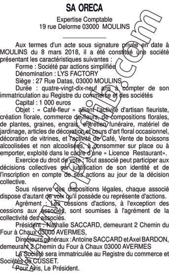 Contenu publication