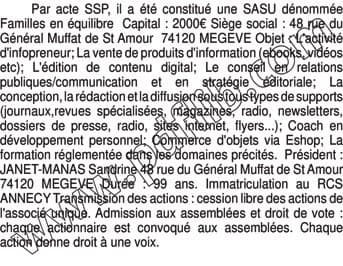 Contenu publication