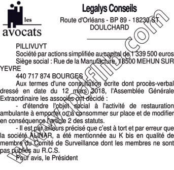 Contenu publication