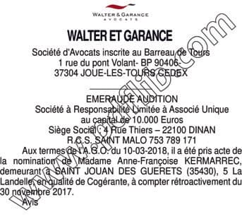 Contenu publication