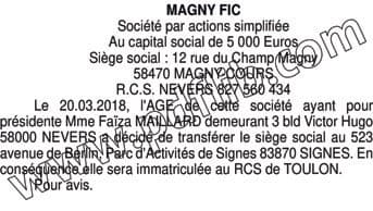 Contenu publication