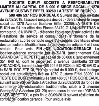 Contenu publication