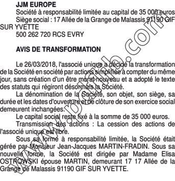 Contenu publication