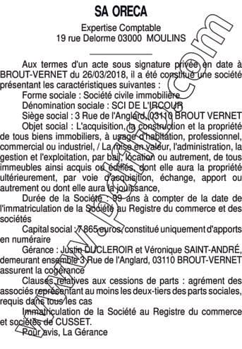 Contenu publication