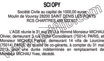 Contenu publication