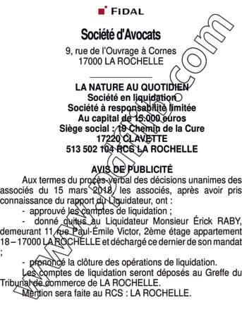 Contenu publication