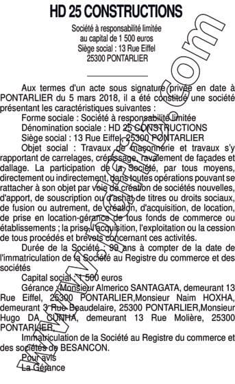 Contenu publication