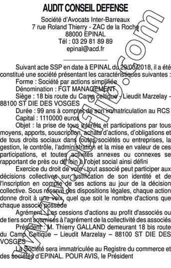 Contenu publication
