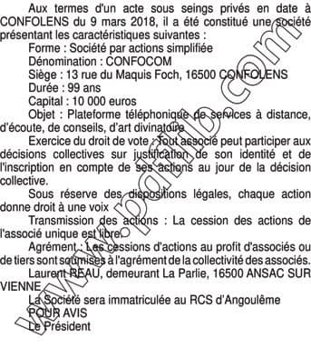 Contenu publication