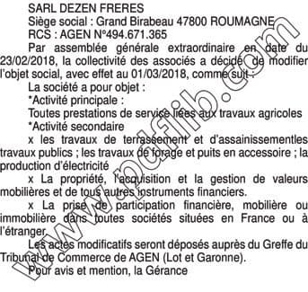 Contenu publication