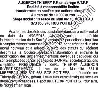 Contenu publication