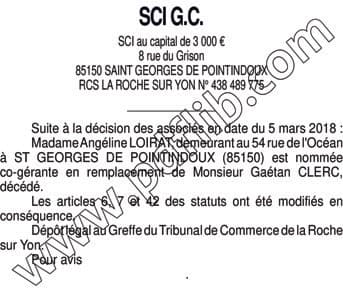 Contenu publication