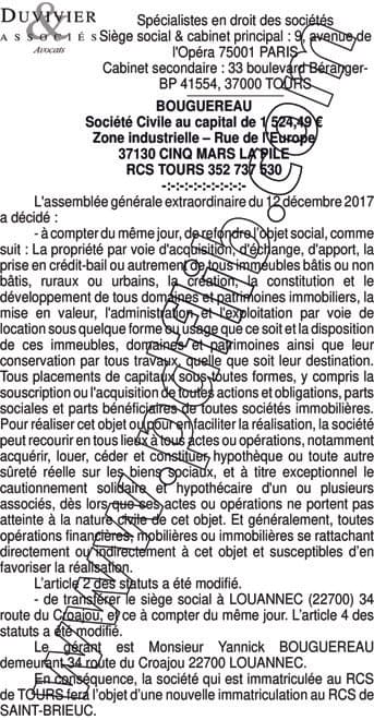 Contenu publication
