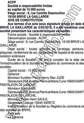 Contenu publication