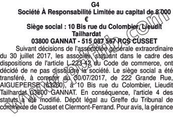 Contenu publication