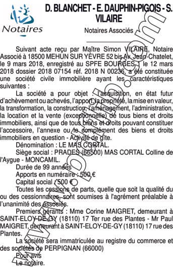 Contenu publication