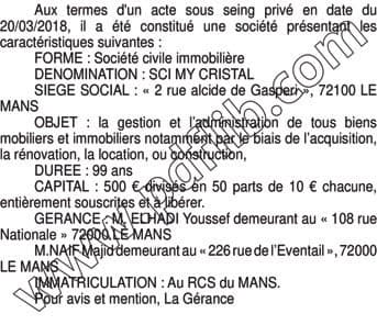 Contenu publication