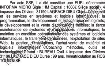 Contenu publication