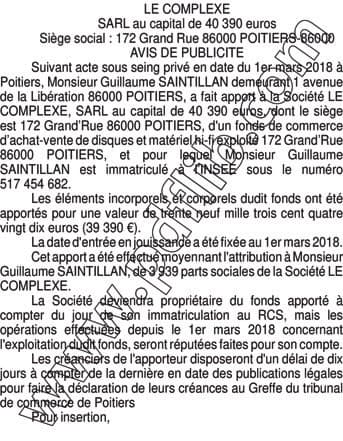 Contenu publication