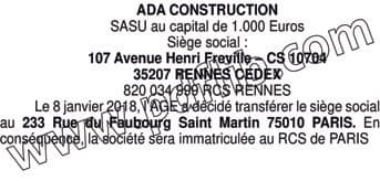 Contenu publication