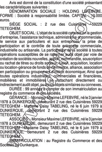 Contenu publication