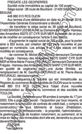 Contenu publication